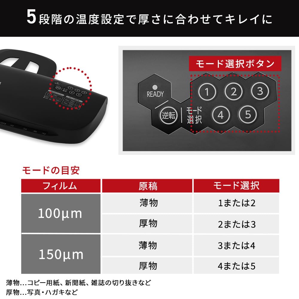 Amazon | 【ラミネーター+フィルムセット】アイリスオーヤマ